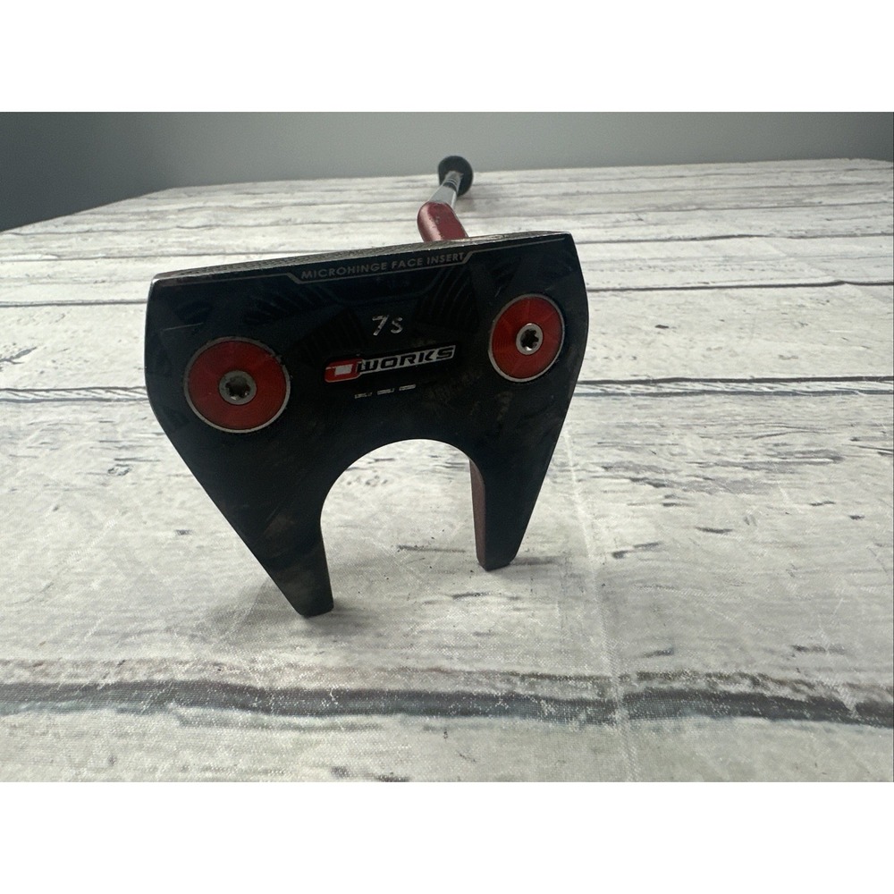 RH Odyssey O Works  7s Putter With Superstroke FATSO 5.0 Right Handed-needs Grip